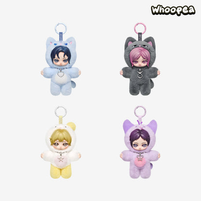 POP MART aespa Fluffy Club Series Vinyl Plush Doll Pendant