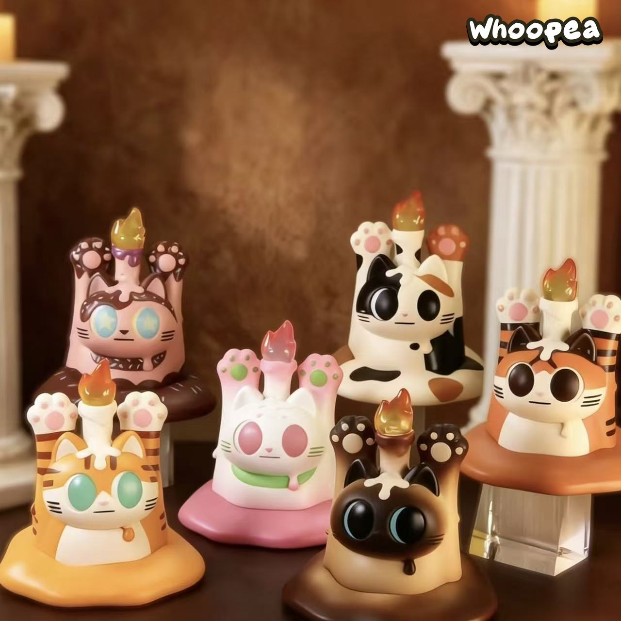 Trouble Crew MELT THE DOSHII CAT Series Night Light Figure Blind Box