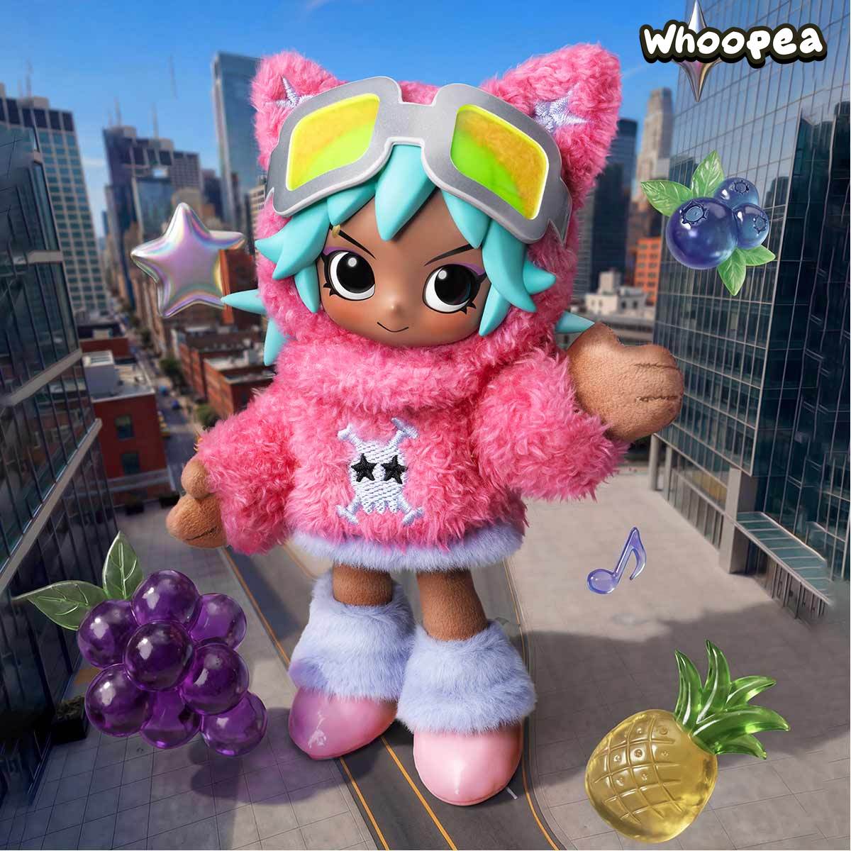 POP MART Peach Riot Fruit Punch Series Plush Doll Pendant (PRE-ORDER）