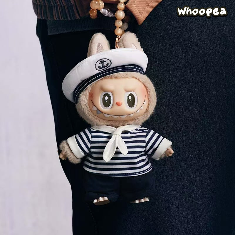 POPMART De Vliegende LABUBU Sailorぬいぐるみ POP MART The Monsters De Vliegende LABUBU Series Sailor Vinyl