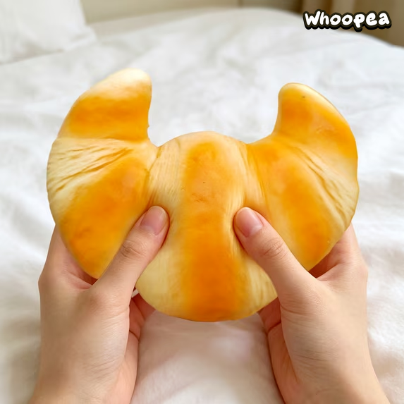 Croissant Jumbo Slow Rising Bread Squishy - Sensory Fidget Toy