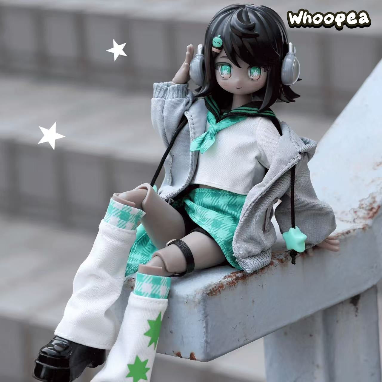 TwinkleE Electronic Star Girl Band Series 1/8 Action Figure BJD Blind Box