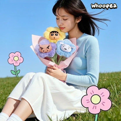 Caryon Shinchan Series Flower Aroma Plush Blind Box