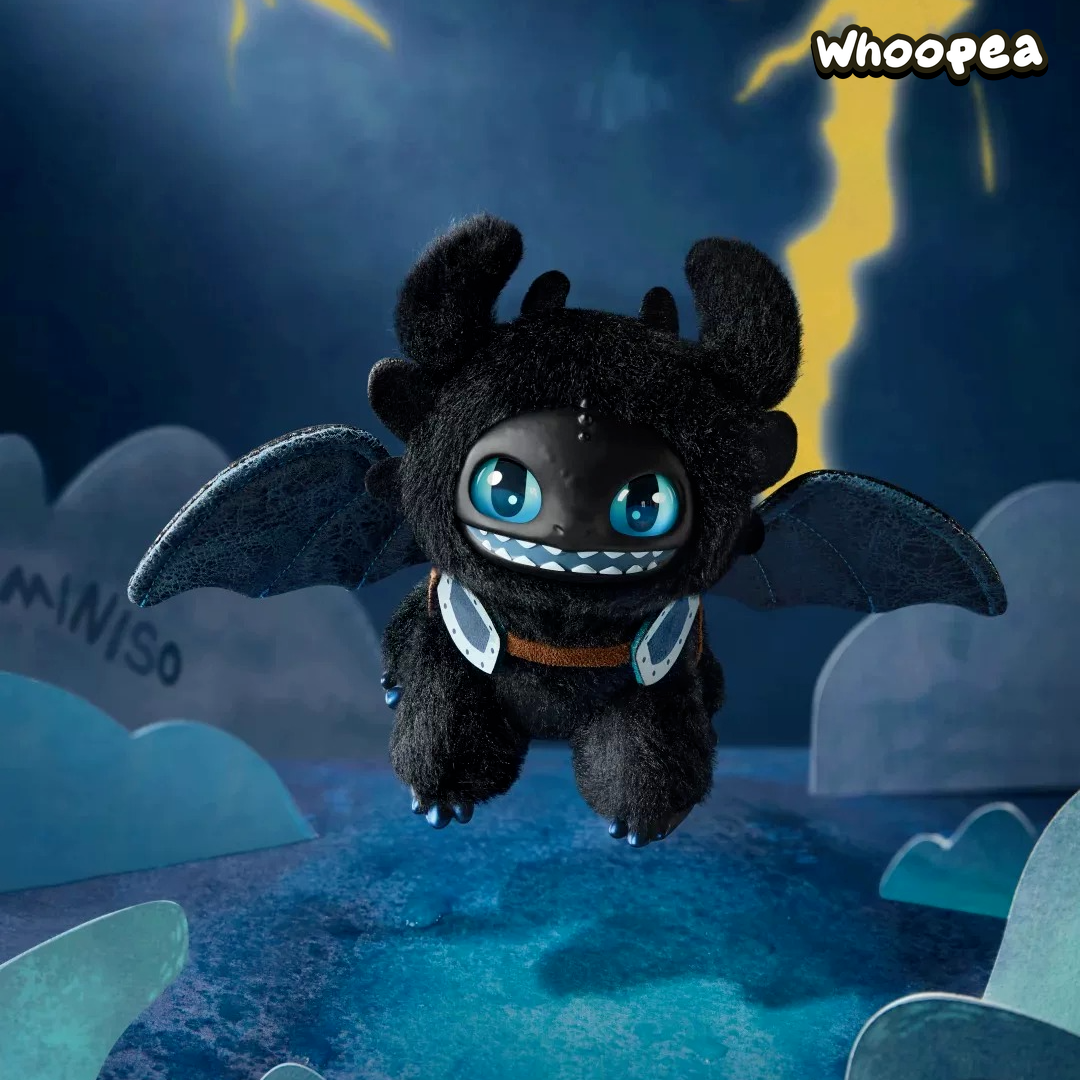 MINISO DreamWorks Dragons Series Plush Pendant Blind Box