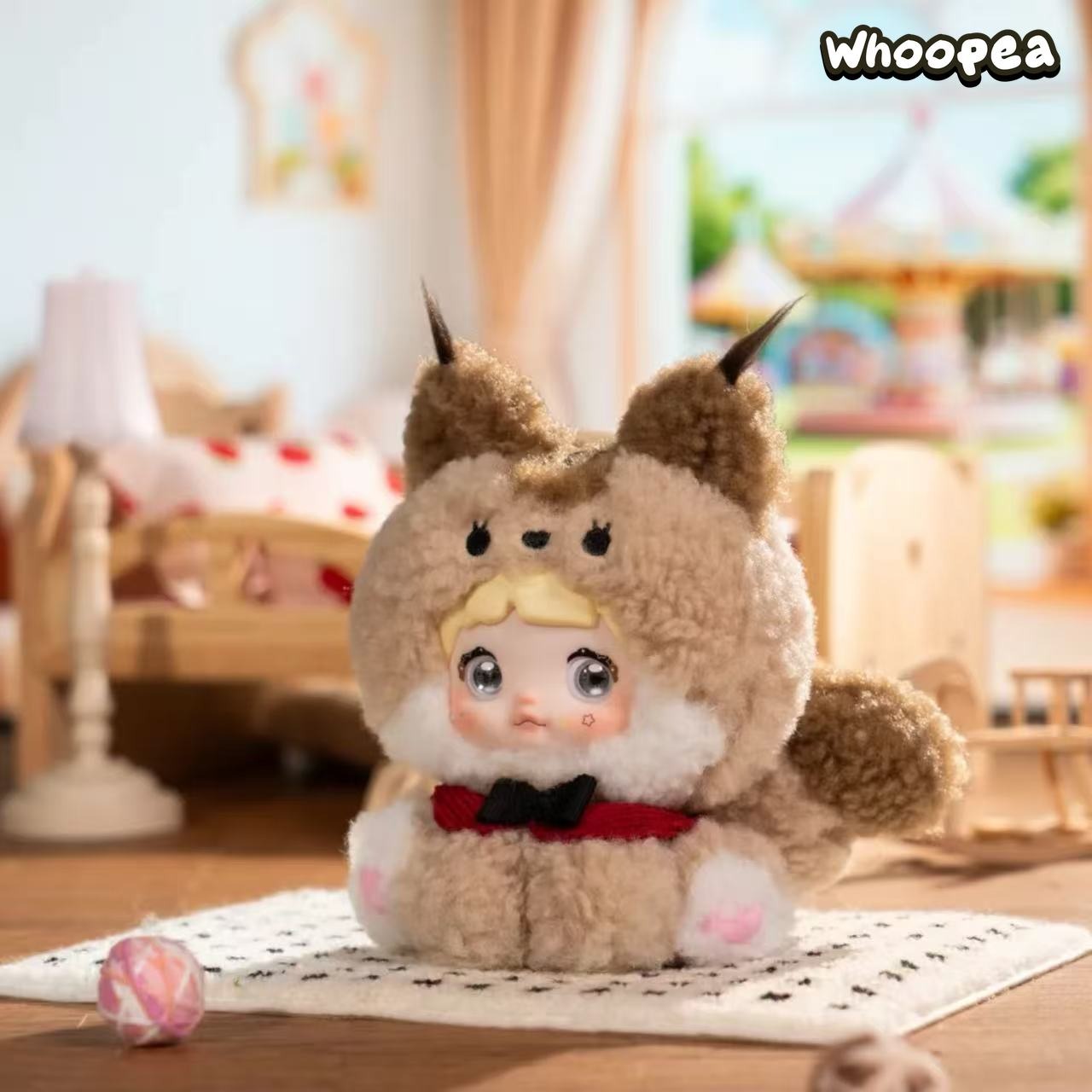 Nommi Sitting Zoo Series Vinyl Plush Doll Keychain Blind Box