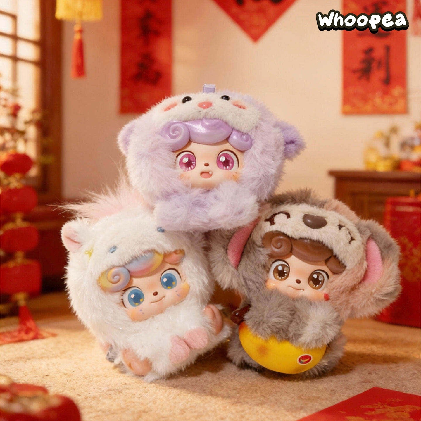 Q.Kid Good Fortune Serie Vinyl-Plüschtier Blindbox 