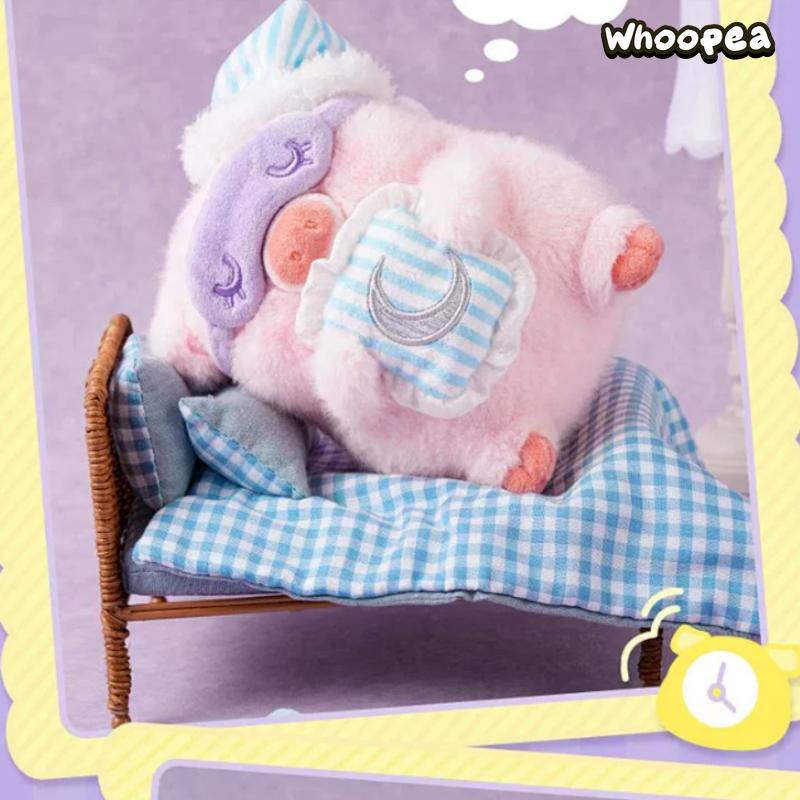 LuLu the Piggy Chill Time Series Plush Keychain Blind Box