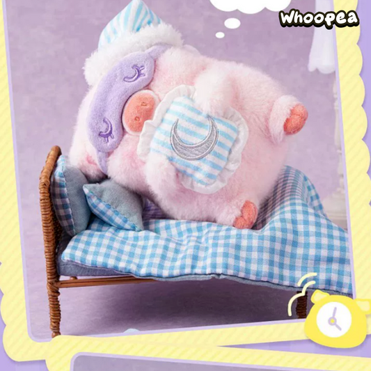 LuLu the Piggy Chill Time Series Plush Keychain Blind Box