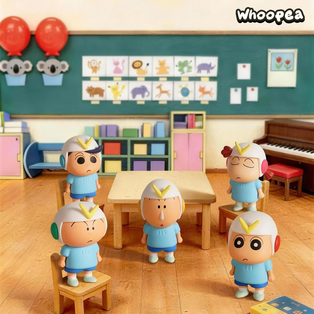 Crayon Shinchan Five Members Set Off Series Mini Figure Blind Box