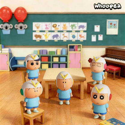 Crayon Shinchan Five Members Set Off Series Mini Figure Blind Box