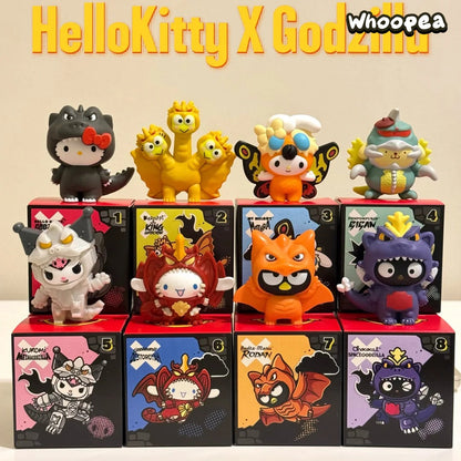 HK and Friends × Godzilla McDonald's Series Figure Collection