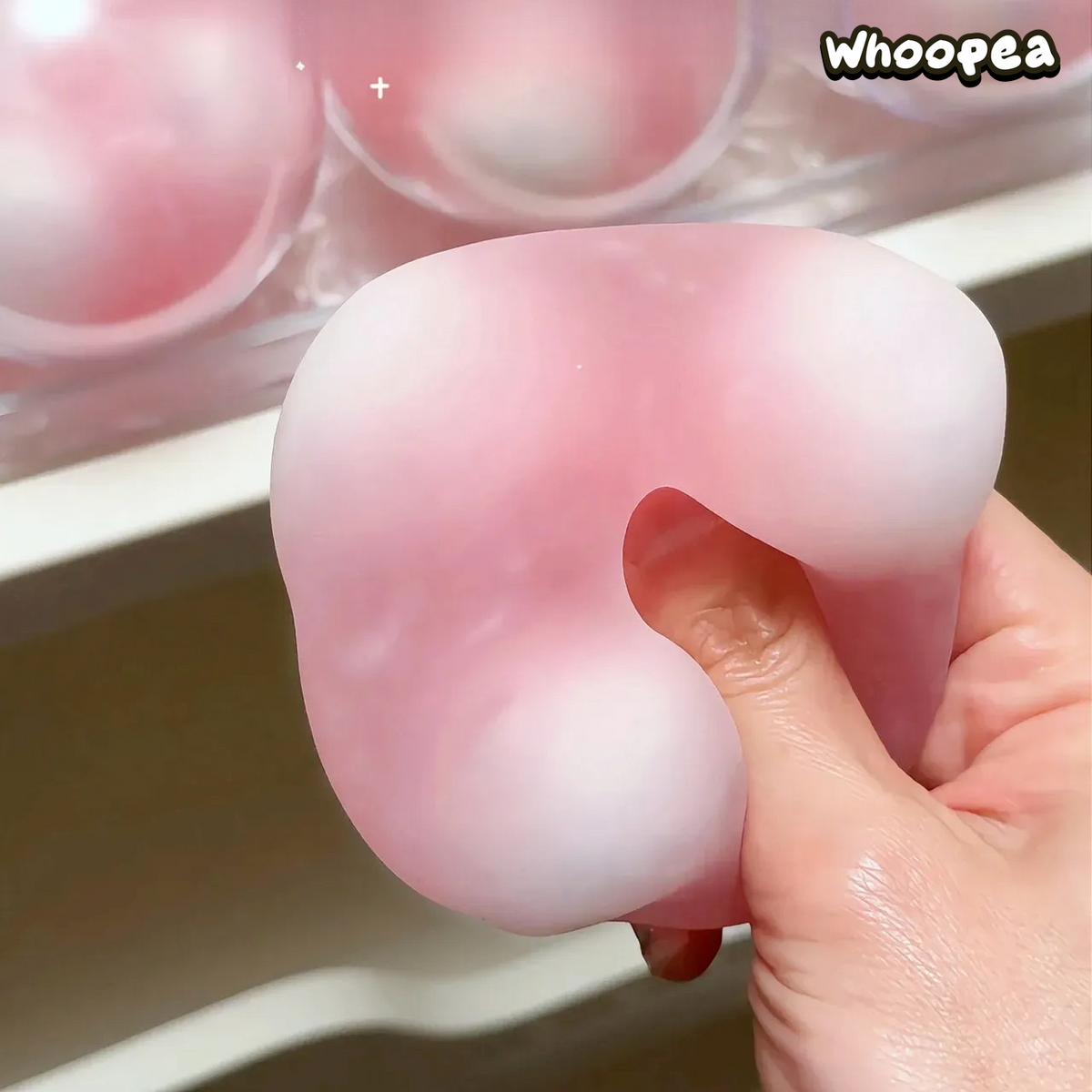 Handmade Wax-Cracking Crispy Squishy Ball - Sensory Fidget Toy