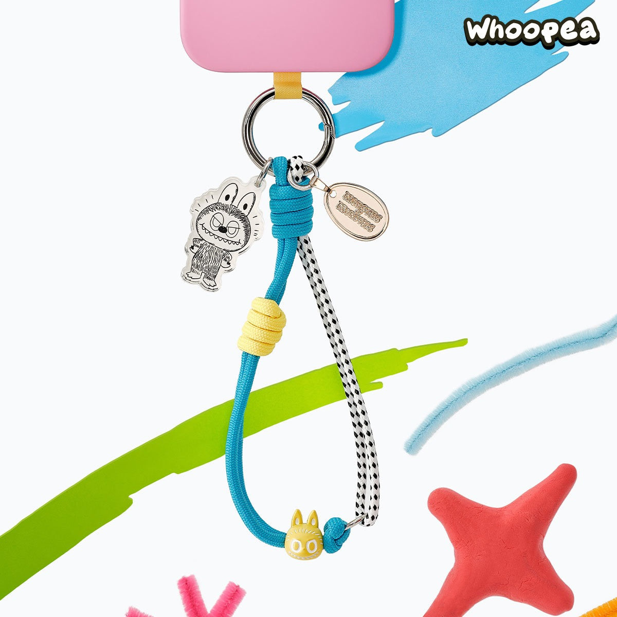 POP MART THE MONSTERS 10th Anniversary Series Phone Charm Blind Box