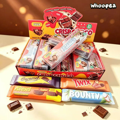 Crispy Chocolate Wax-cracking Squishy - Sensory Fidget Toy