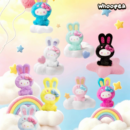 SANRI0 HK Rainbow Bunny Series Plush Pendant Blind Box (PRE-ORDER)