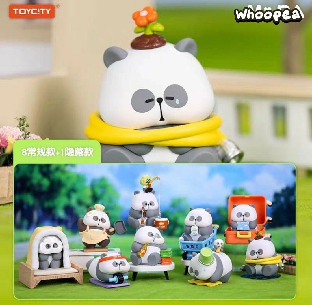 MR.PA No Work Today Series Figures, Blind Box