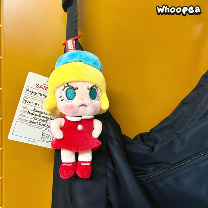 POPMART Angry MOLLY 2025 PTS Exhibition Limited Edition Vinyl Plush Pendant