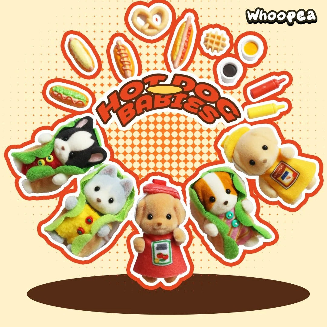 Sylvanian Families Hot Dog Babies Series Mini Figure