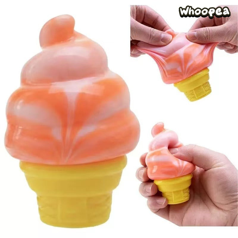 Ice Cream Slow Rising PU Squishy - Sensory Fidget Toy