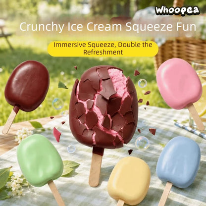 Wax Cracking Ice Cream Squishy – Sensory Fidget Toy