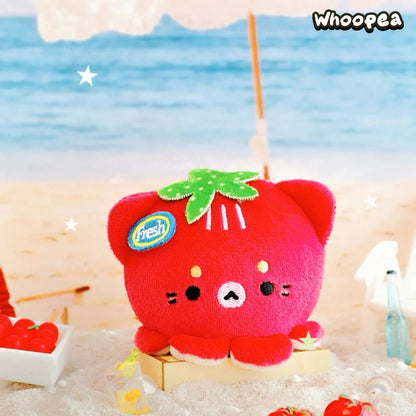 Strawberry Mousetta Octopus Kitty Mochi Squishy Series Plush Pendant Blind Box