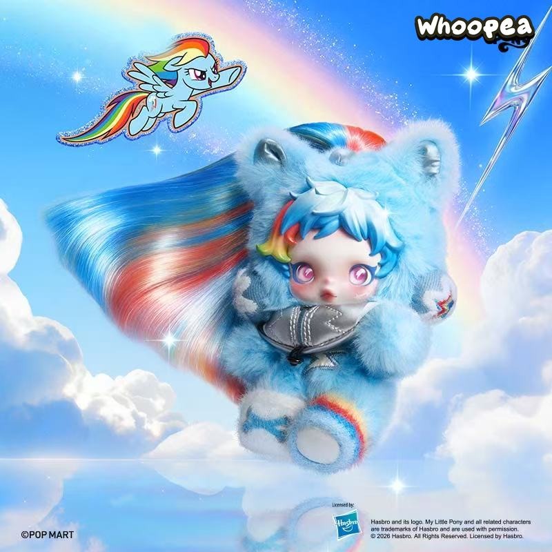 SKULLPANDA × My Little Pony Series Plush Blind Box (PRE-ORDER)