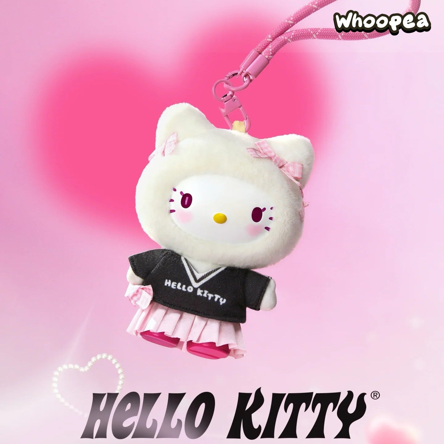 Hello Kitty : Pop Star ストラップ　シークレット MINISO - Hello Kitty 'Pop Star' Vinyl Plush Pendant Mystery