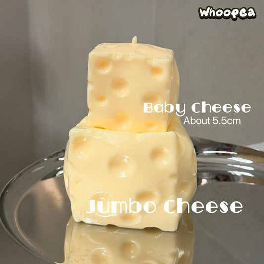 Viral Jumbo Cheese Cube Squishy (Zero bounce-back) - Sensory Fidget Toy
