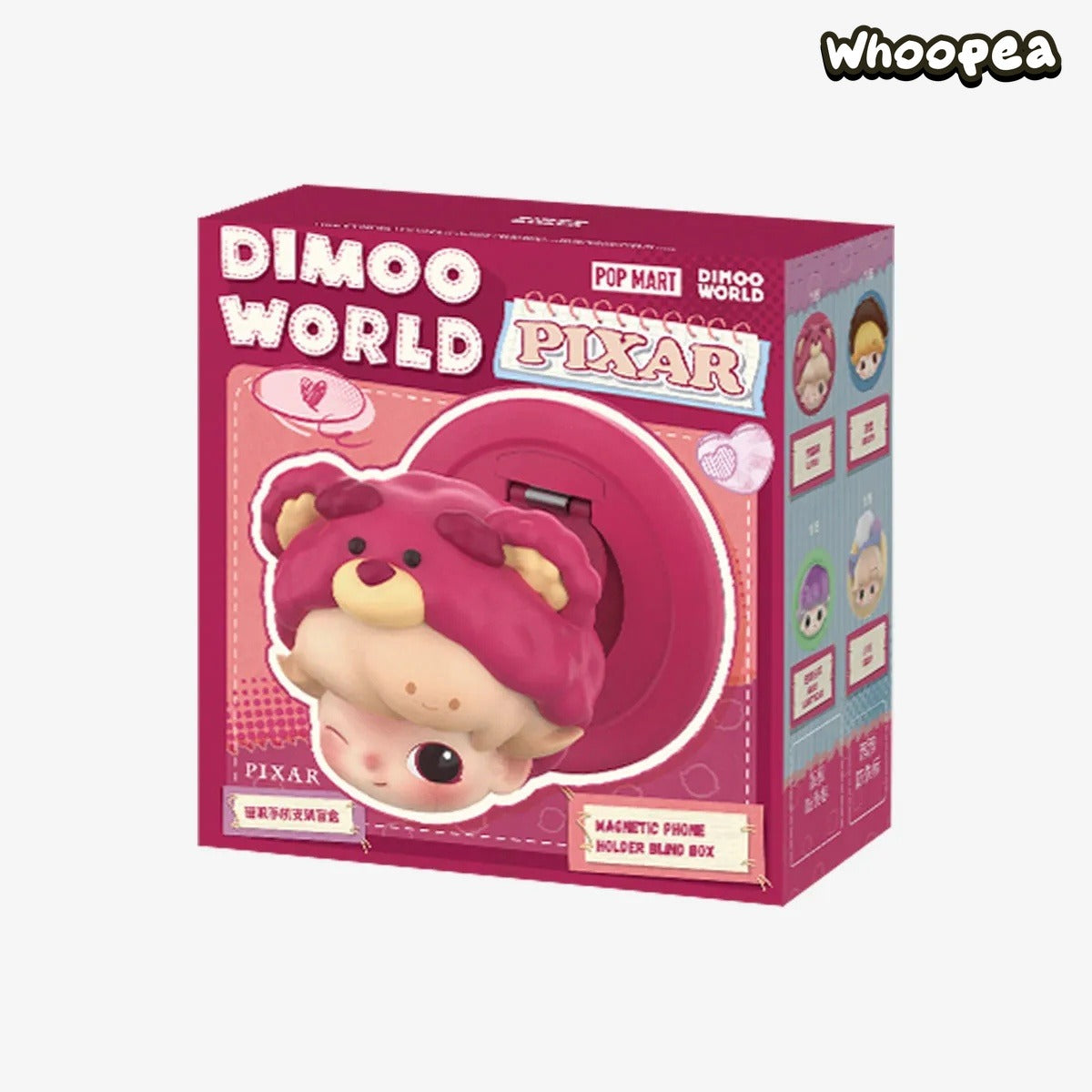 POP MART DIMOO WORLD × PIXAR Series Magnetic Phone Holder Blind