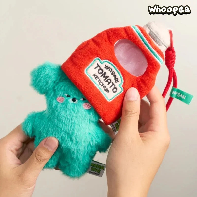 WASABIベアフレーバーシリーズぬいぐるみキーホルダーブラインド