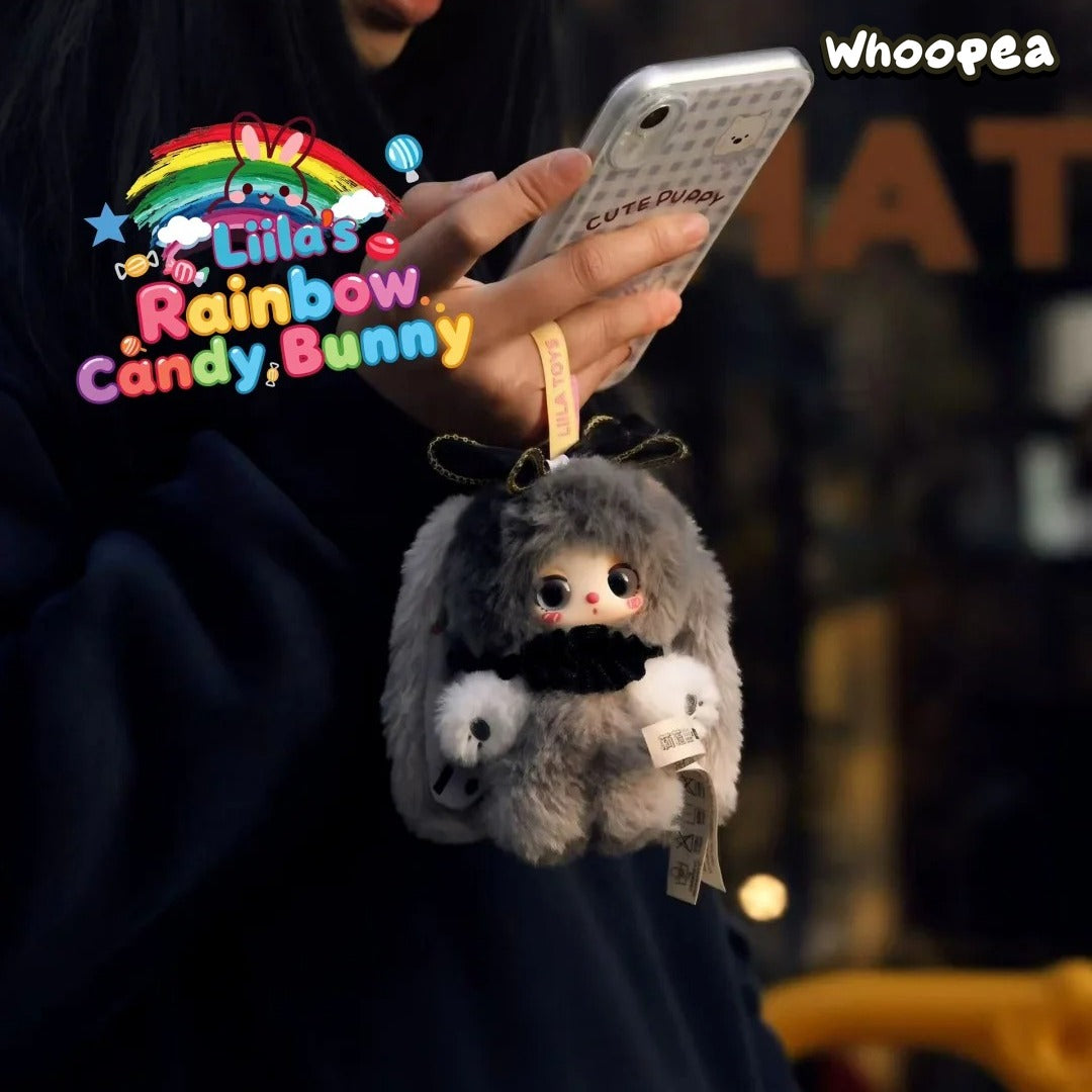 リラ liila Rainbowcandybunny レア目あり Liila's Rainbow Candy Bunny Series Plush Doll Blind Box – WHOOPEA