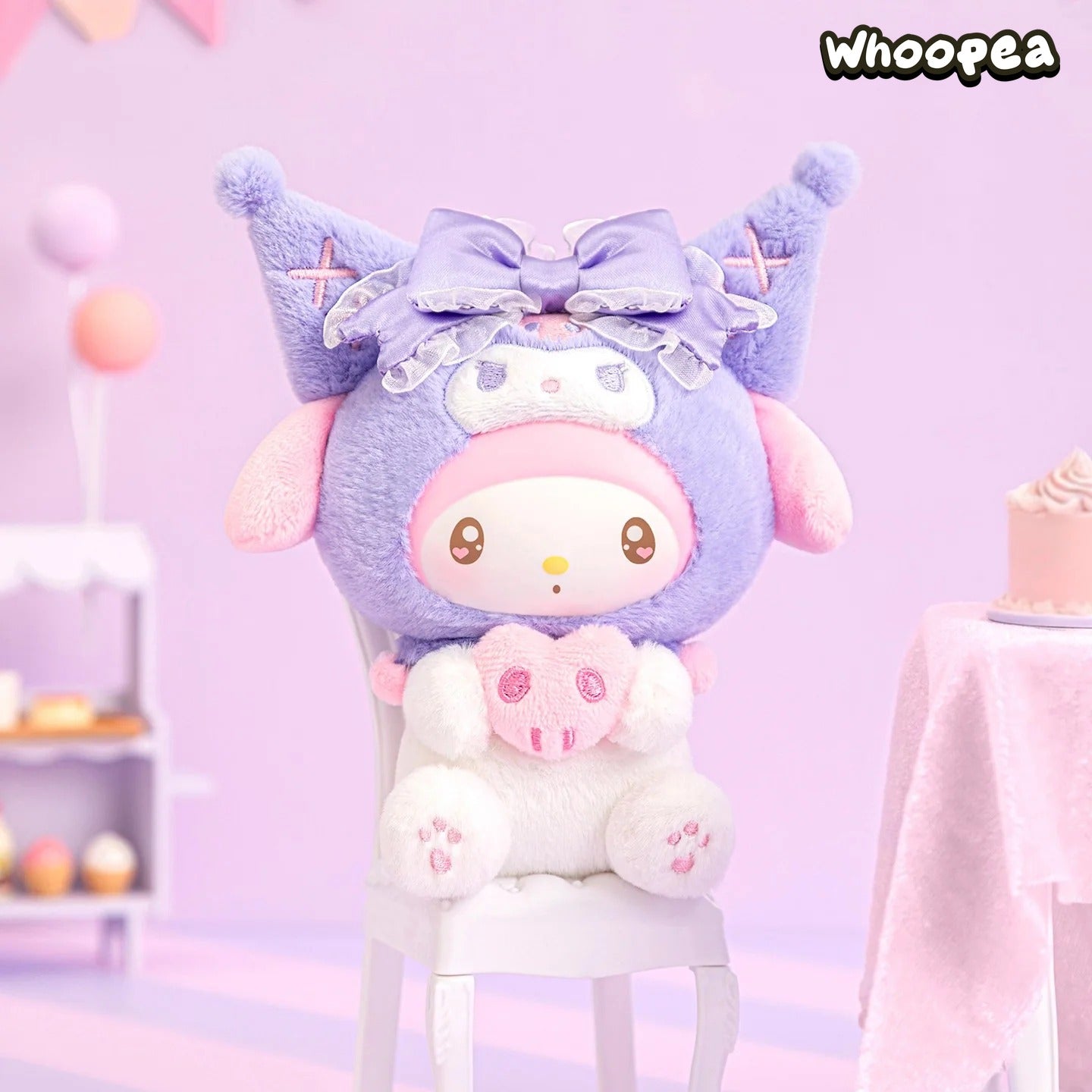 SRO Kuromi Party Series Plush Pendant Dolls, Blind Box