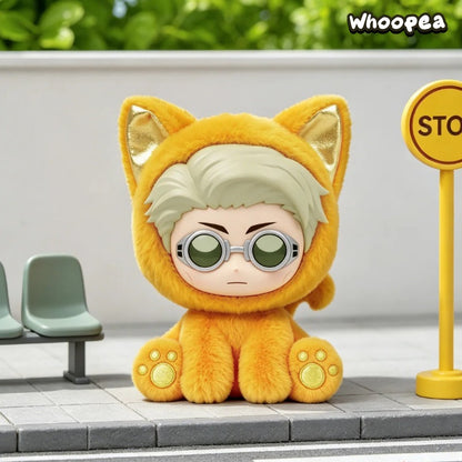 Jujutsu Kaisen Sitting Cat Party Series Plush Pendant Blind Box