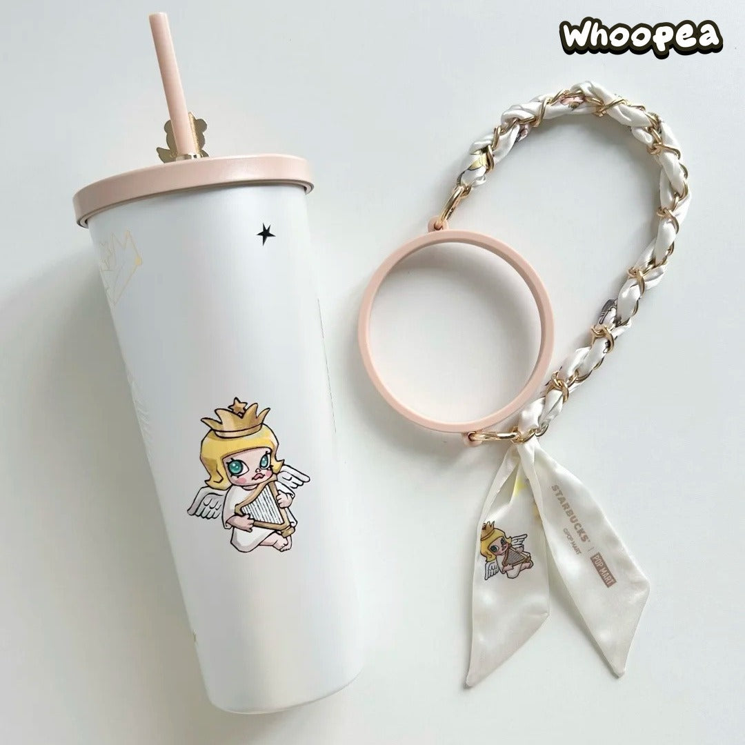 POP MART × Starbucks Molly  Soft Snow Starry Dream Series Collection