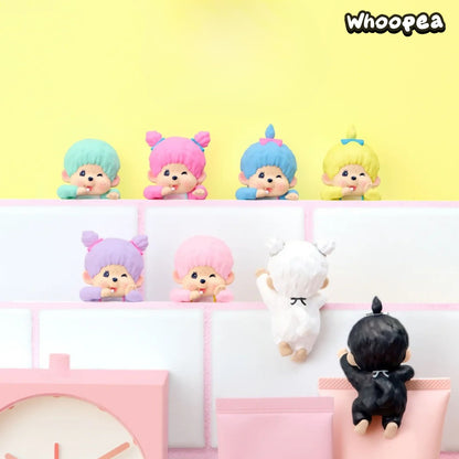 Monchhichi HIPPERS Decorative Mini Figures Colors Wink Series Blind Box