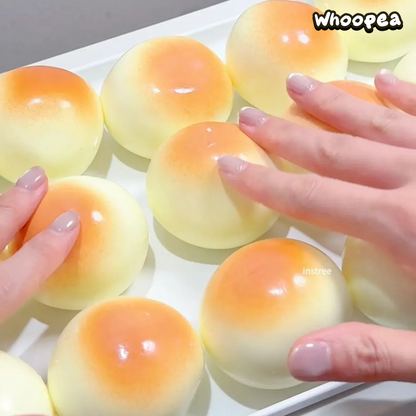 Milk Bun Crunchy Slow Rising Squishy- Sensory Fidget Toy