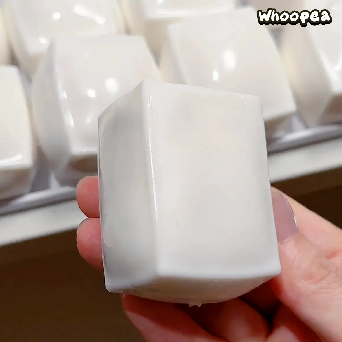 Milky Tofu Crunchy Crispy Squishy- Sensory Fidget Toy