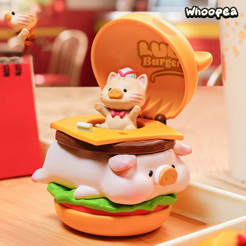 LuLu the Piggy Burger Express Movable Series Figures, Blind Box