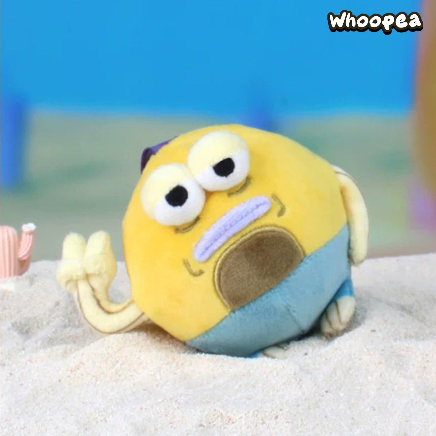 SpongeBob SquarePants Bikini Bottom Chubby Fish Series Plush Pendant Blind Box