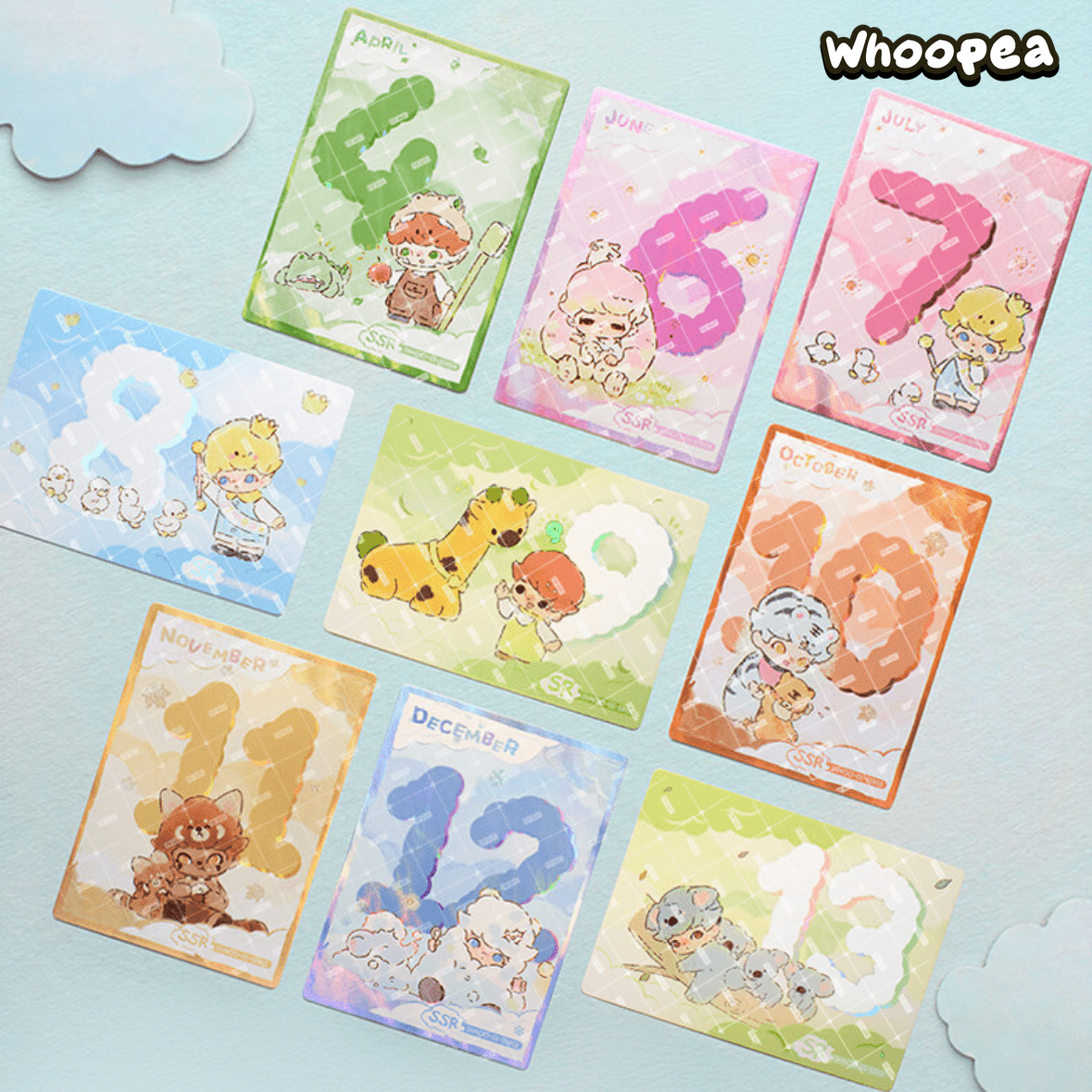 POP MART DIMOO Today's Weather Series Artistic Collection Cards Blind Box (PRE-ORDER)