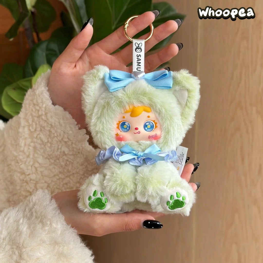 Samuel Velvet Rainbow Meow Series Plush Pendant Blind Box