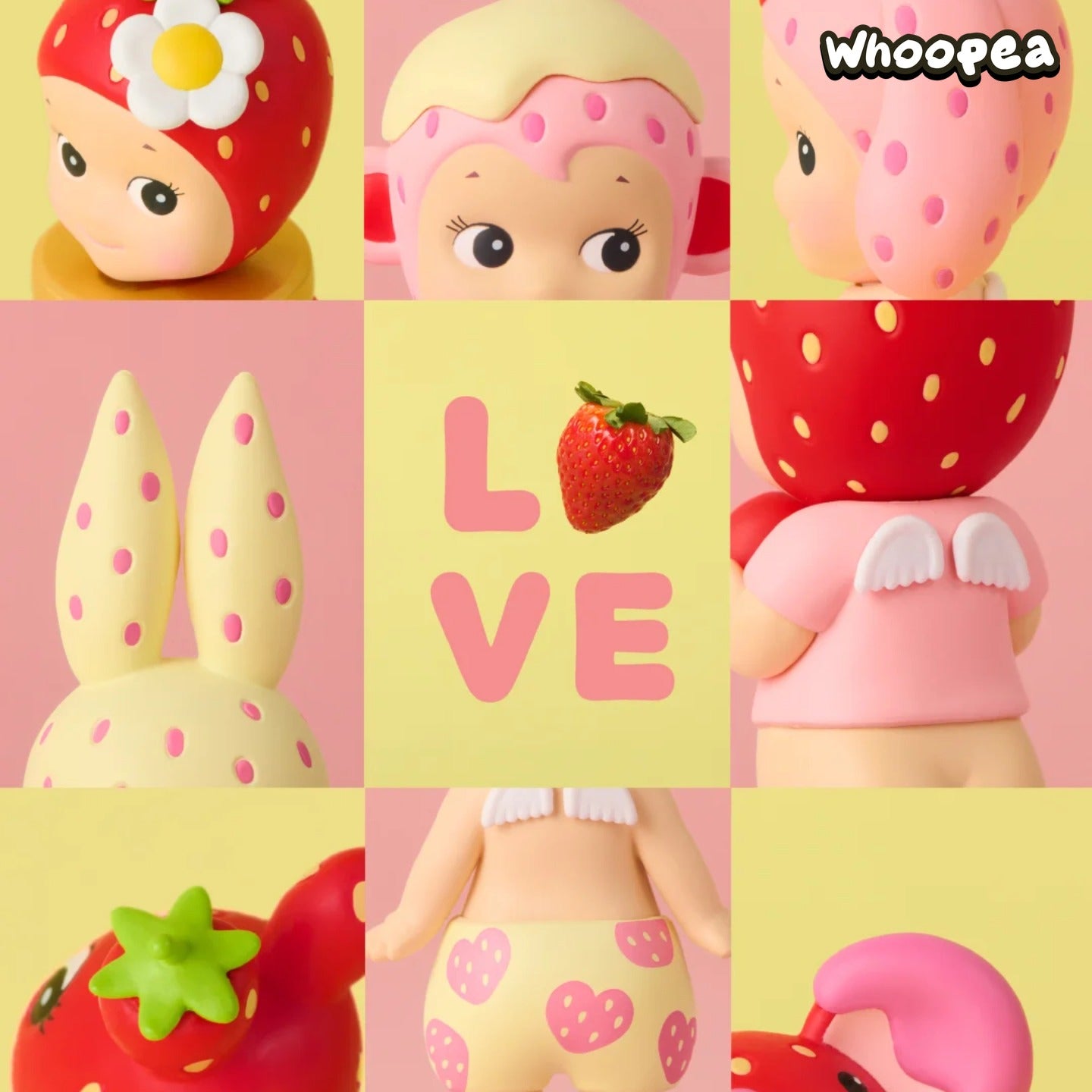 Sonny Angel Strawberry Love Series Mini Figure Blind Box (PRE-ORDER)