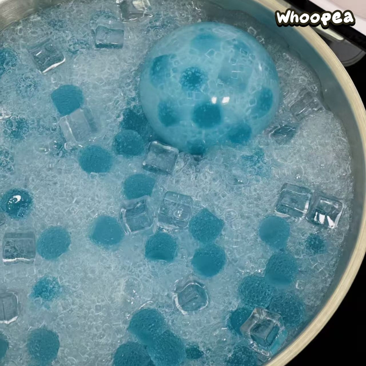 Handmade Crystal Ice Cream Squishy Ball  - Sensory Fidget Toy