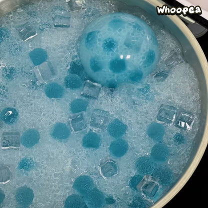 Handmade Crystal Ice Cream Squishy Ball  - Sensory Fidget Toy