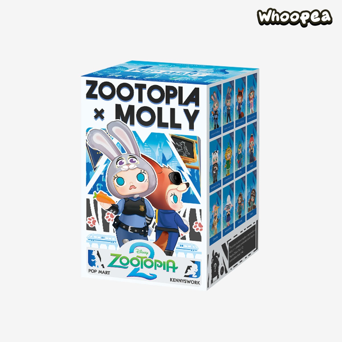 ポップマート　MOLLYセット MOLLY × Zootopia Co-branded Series Figure, Blind Box – WHOOPEA