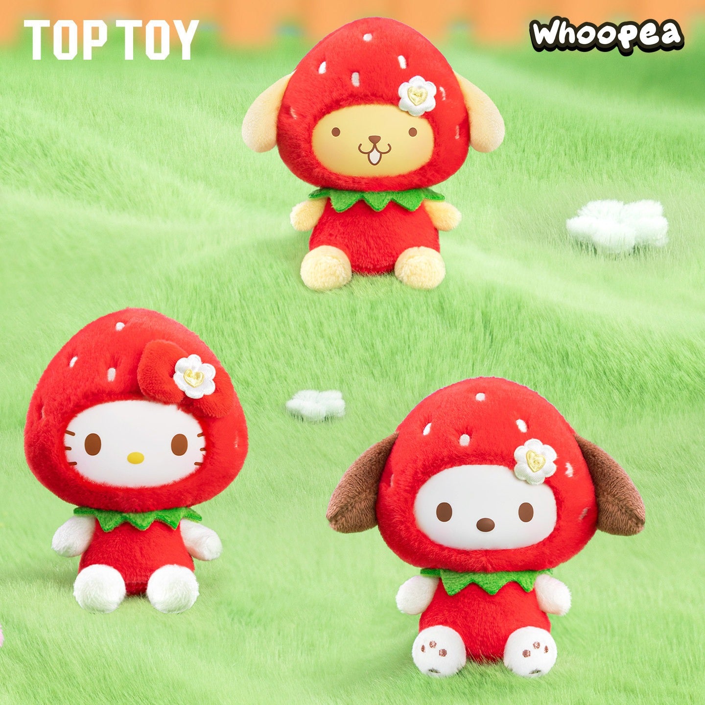 SANRI0 Sweet Strawberry Series Plush Pendant Blind Box