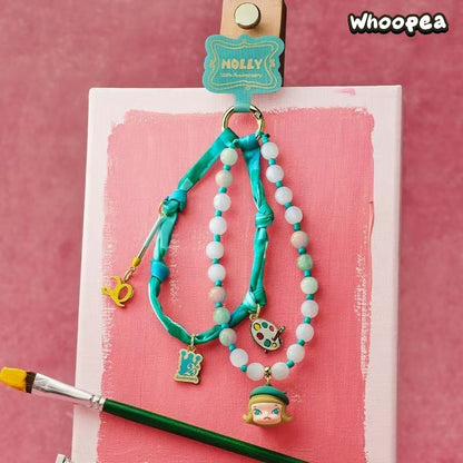 POP MART MOLLY 20th Anniversary Scenery Along the Way Series Phone Charm Blind Box