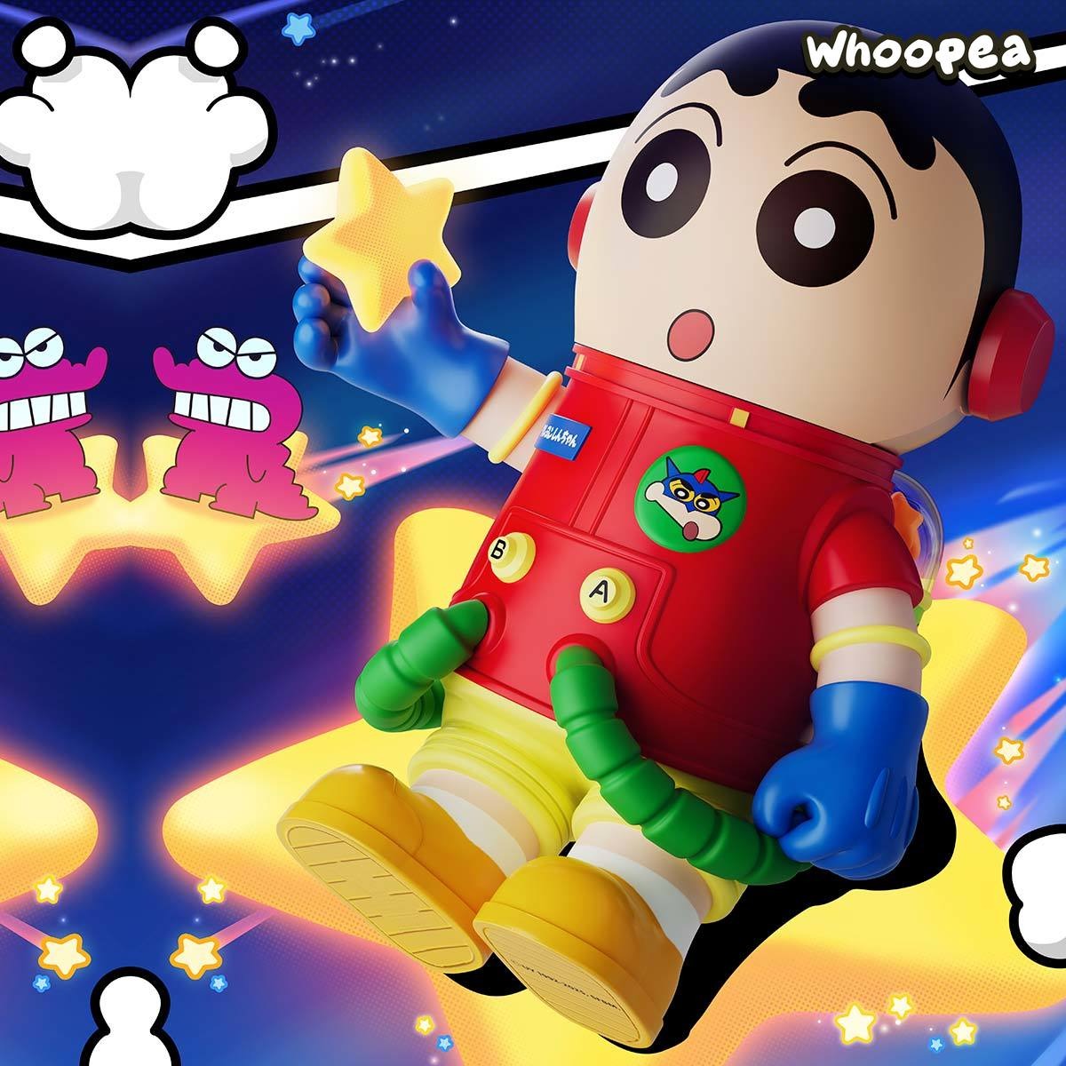 MEGA SPACE MOLLY 400%+100% Crayon Shinchan