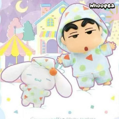 Crayon Shinchan x Cinamoroll Series Plush Blind Box