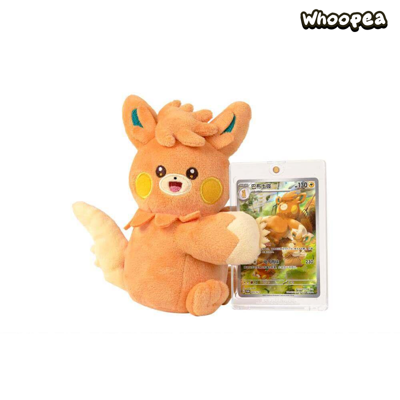 Pokémon Nuzzle Cheeks Series Plush Toy Card Display Blind Box